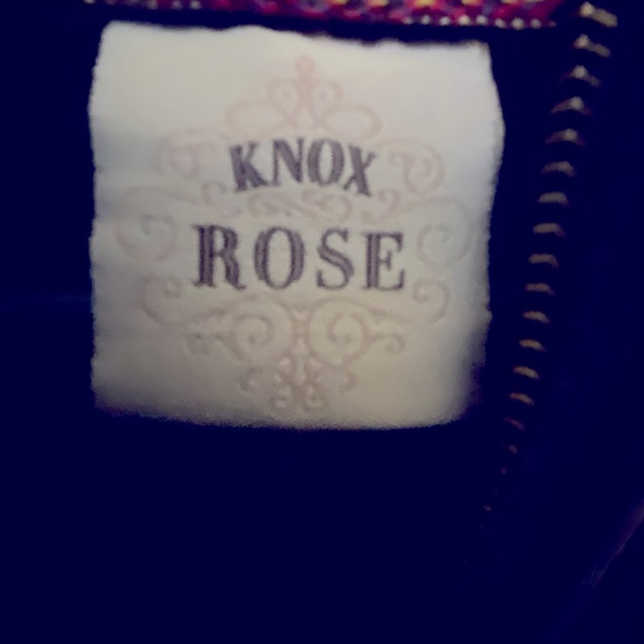 KNOX ROSE Zip Up drawstring Hoodie - Picture 5 of 7